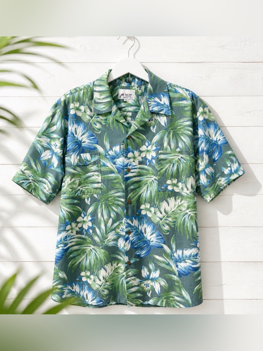 **Vintage**Men’s Aloha Shirt- Made In Hawaii